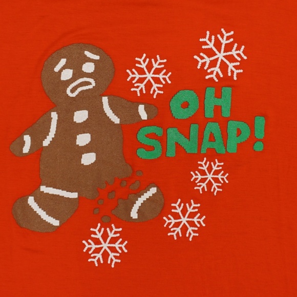 Prince Peter Christmas Graphic "OH SNAP" Tee Top - Picture 5 of 8